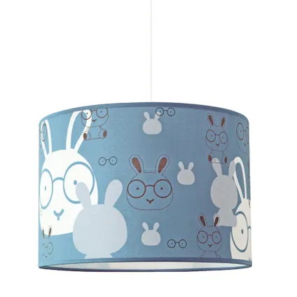 Seynave hanglamp Bunny blauw E27