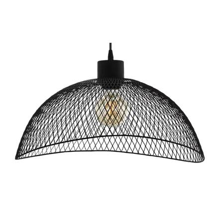 EGLO hanglamp Pompeya zwart E27 2