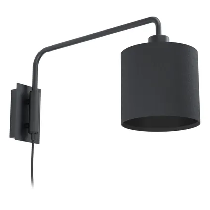 EGLO wandlamp Staiti 1 zwart E27