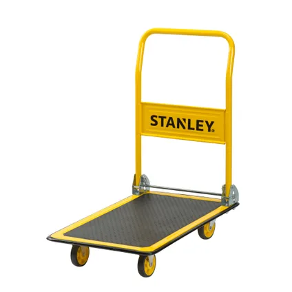 Stanley plateauwagen PC527 150kg inklapbaar geel