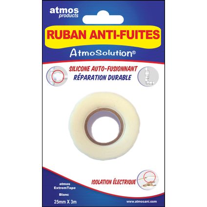 Atmos antilek tape wit Extrem Tape 25mmx3m
