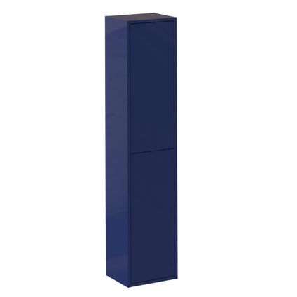 T-Bath kolomkast Superline 140cm MDF blauw mat