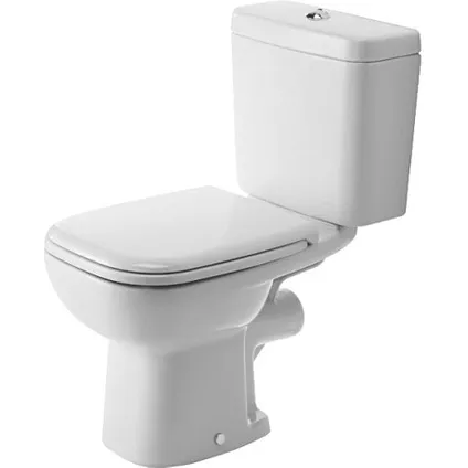 Duravit wc-pack D-Code staand wit uitgang H
