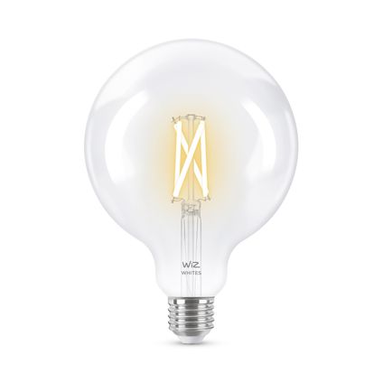 Ampoule LED à filament WiZ G125 lumière blanche chaude ou froide E27 7W
