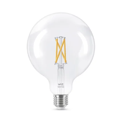 Ampoule LED à filament WiZ G125 lumière blanche chaude ou froide E27 7W 5