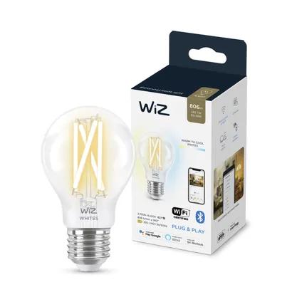 Ampoule LED à filament Wiz A60 E27 6,7W 5