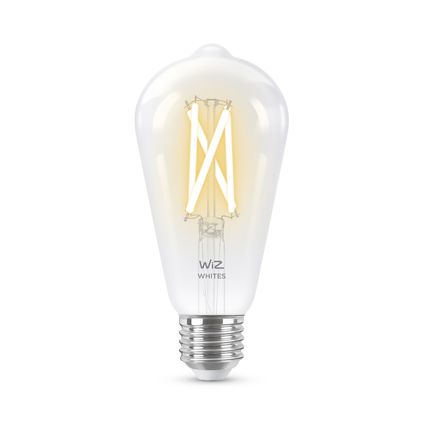 WiZ LED filamentlamp ST64 warm en koelwit E27 7W