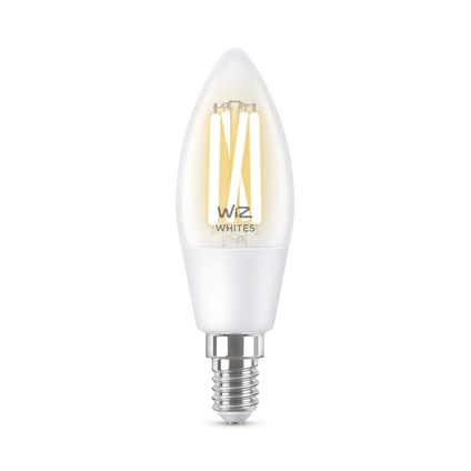 WiZ LED filamentlamp kaars warm en koelwit 40W E14