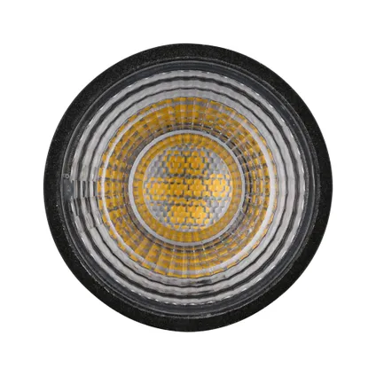Lampe LED à réflecteur Paulmann noire GU10 7W 2