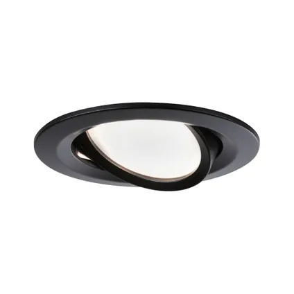Spot encastrables Paulmann LED Nova orientable 3-stepdim noir 3x6,5W 3