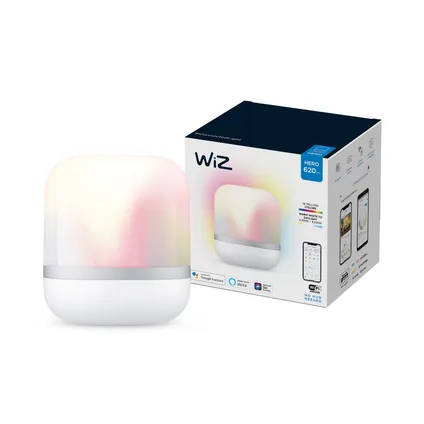 WiZ LED tafellamp Hero gekleurd en wit 4