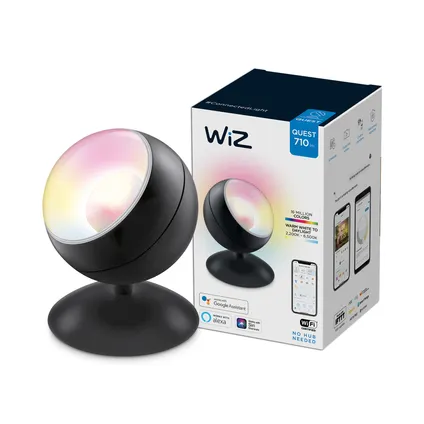 WiZ LED lampe de table Quest couleur et lumière blanche 3