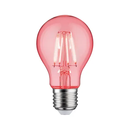 Ampoule LED à filament Paulmann rouge E27 1,3W