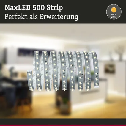 Ruban LED extension Paulmann MaxLED 500 1m lumière du jour 6W 11