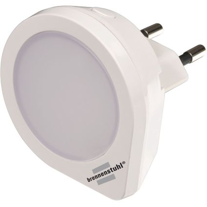 Veilleuse à LED Brennenstuhl NL 01 QD blanche avec détecteur de crépuscule