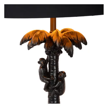 Lucide tafellamp Extravaganza Coconut zwart E27 3