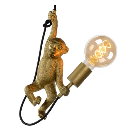 Lucide hanglamp Extravaganza Chimp zwart goud E27 5