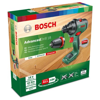 Perceuse-visseuse Bosch AdvancedDrill 18V (sans batterie)