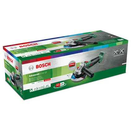 Bosch haakse slijper AdvancedGrind 18V (zonder accu) 4