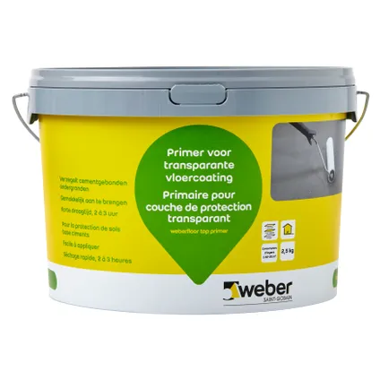 Weberfloor primer voor beschermlaag Top Primer 2,5kg