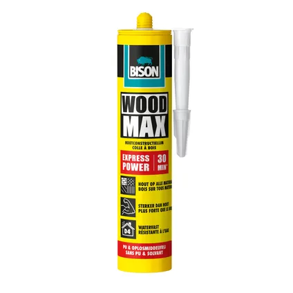 Colle à bois Bison Wood Max Express Power 30min 380gr