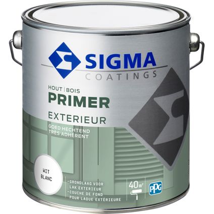 Sigma Primer exterieur wit 2,5L