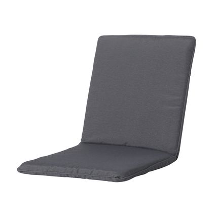 Coussin de fauteuil Madison Panama gris 97x49cm