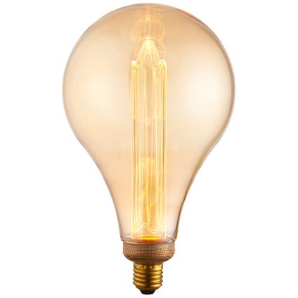 Brilliant ledfilamentlamp amber E27 2,5W