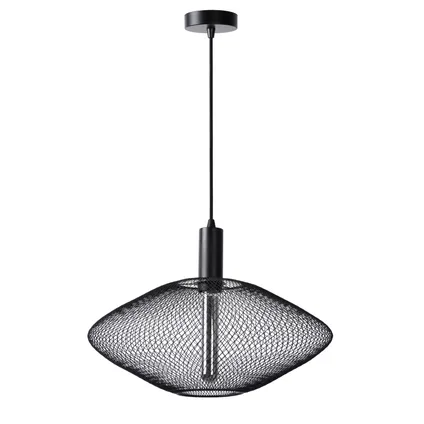 Lucide hanglamp Mesh zwart ⌀45cm E27 2