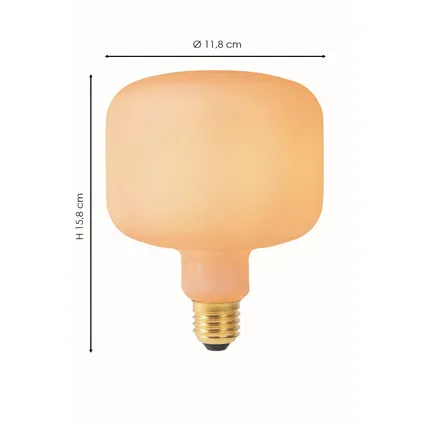 Lucide ledlamp G118 opaal E27 4W 2