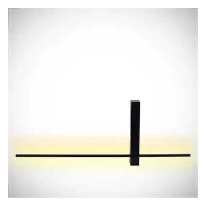 Lucide wandlamp LED Segin zwart 6W 2