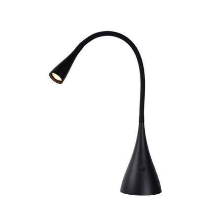 Lucide bureaulamp Zozy zwart ø11,5cm led dimbaar 3W
