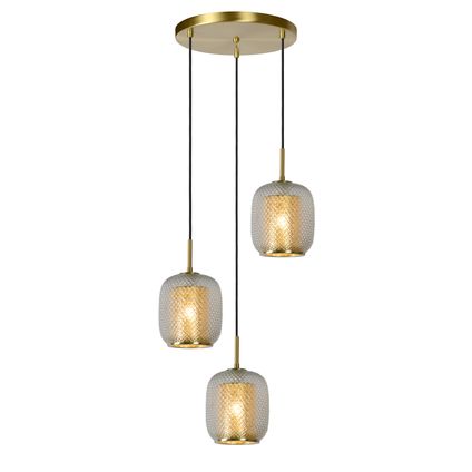 Lucide hanglamp Agatha goud ⌀35cm 3xE27