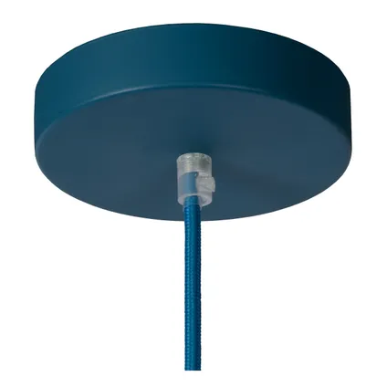 Lucide hanglamp Paulien blauw E27 2