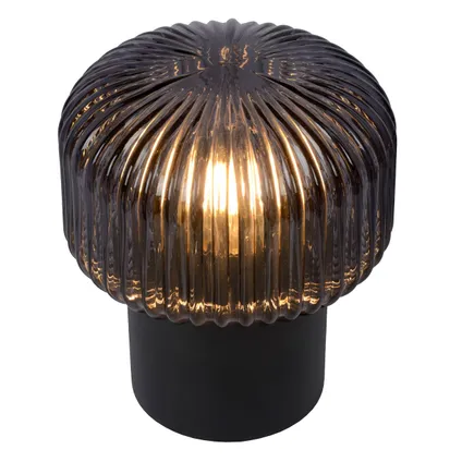 Lucide tafellamp Jany zwart ⌀16cm E14 4