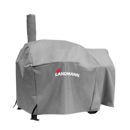 Landmann Premium weerbeschermhoes Smoker Vinson 500. De barbecue beschermhoes is geschikt voor de smoker Vinson 500 en biedt een optimale bescherming van de barbecue.