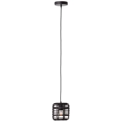 Brilliant hanglamp Crosstown zwart ⌀16cm E27