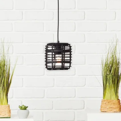 Brilliant hanglamp Crosstown zwart ⌀16cm E27 3