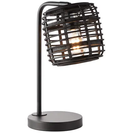 Brilliant tafellamp Crosstown zwart E27 5