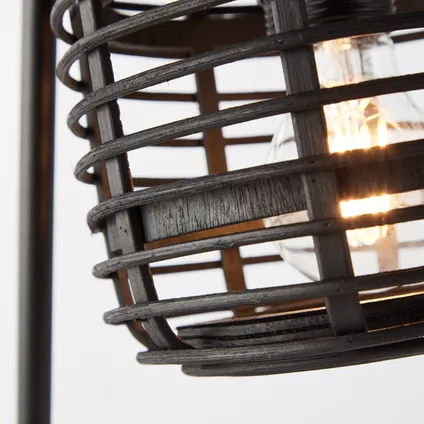 Brilliant tafellamp Crosstown zwart E27 8