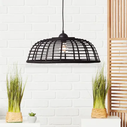 Brilliant hanglamp Crosstown zwart ⌀48cm E27 2