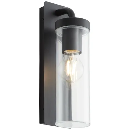 Brilliant wandlamp Aosta zwart E27