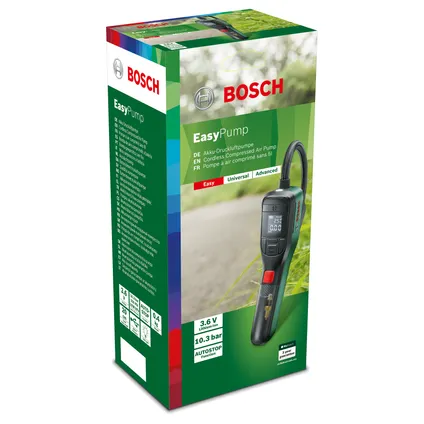 Pompe à air sans fil Bosch 0603947000 EasyPump 3,6V (1 batterie) 6