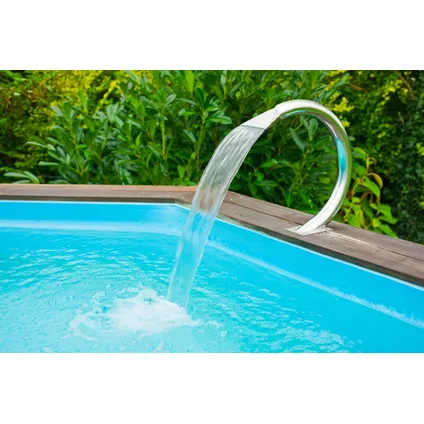 Cascade bassin et piscine Ubbink Mamba Shower inox 316L 3