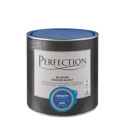 Perfection muurverf ultradekkend zijdeglans saffierblauw 2,5L 2