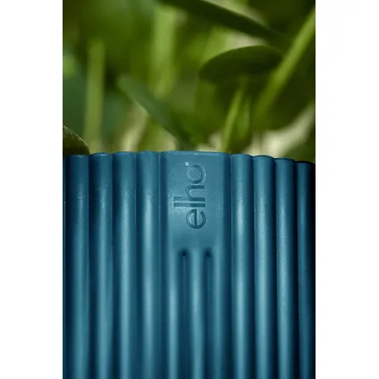 Elho bloempot vibes fold rond Ø22cm deep blue 4