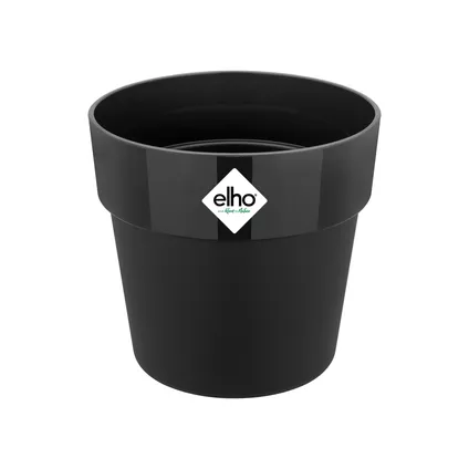 Pot de fleurs Elho b.for original rond Ø18cm living noir