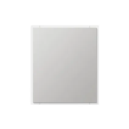 Miroir Tiger S-line mat blanc 60x70cm 2