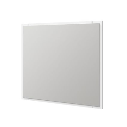 Miroir Tiger S-line mat blanc 80x70cm