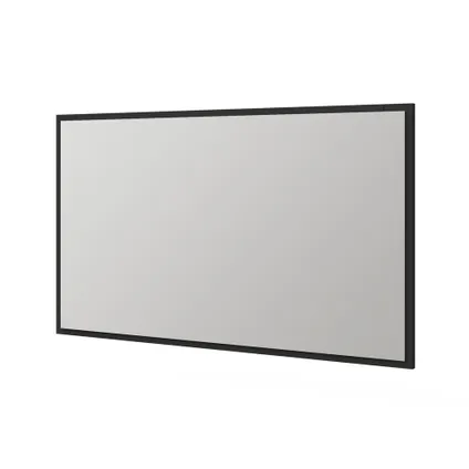 Miroir Tiger S-line mat noir 120x70cm